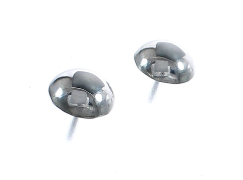 Native American Navajo Authentic Sterling Silver Post Stud Earrings AX124330